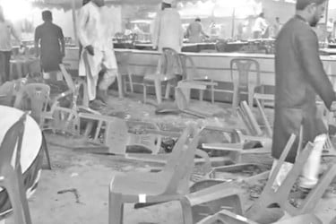 বিএনপির দুই গ্রুপে সংঘর্ষ ভন্ডুল ইফতার অনুষ্ঠান