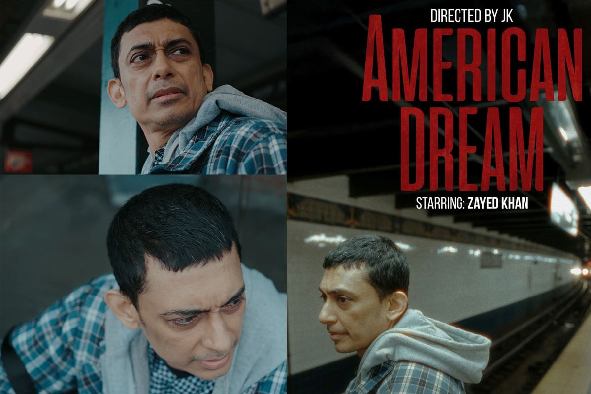ভিন্ন রূপে জায়েদ খান, আলোচনায় ‘আমেরিকান ড্রিম’