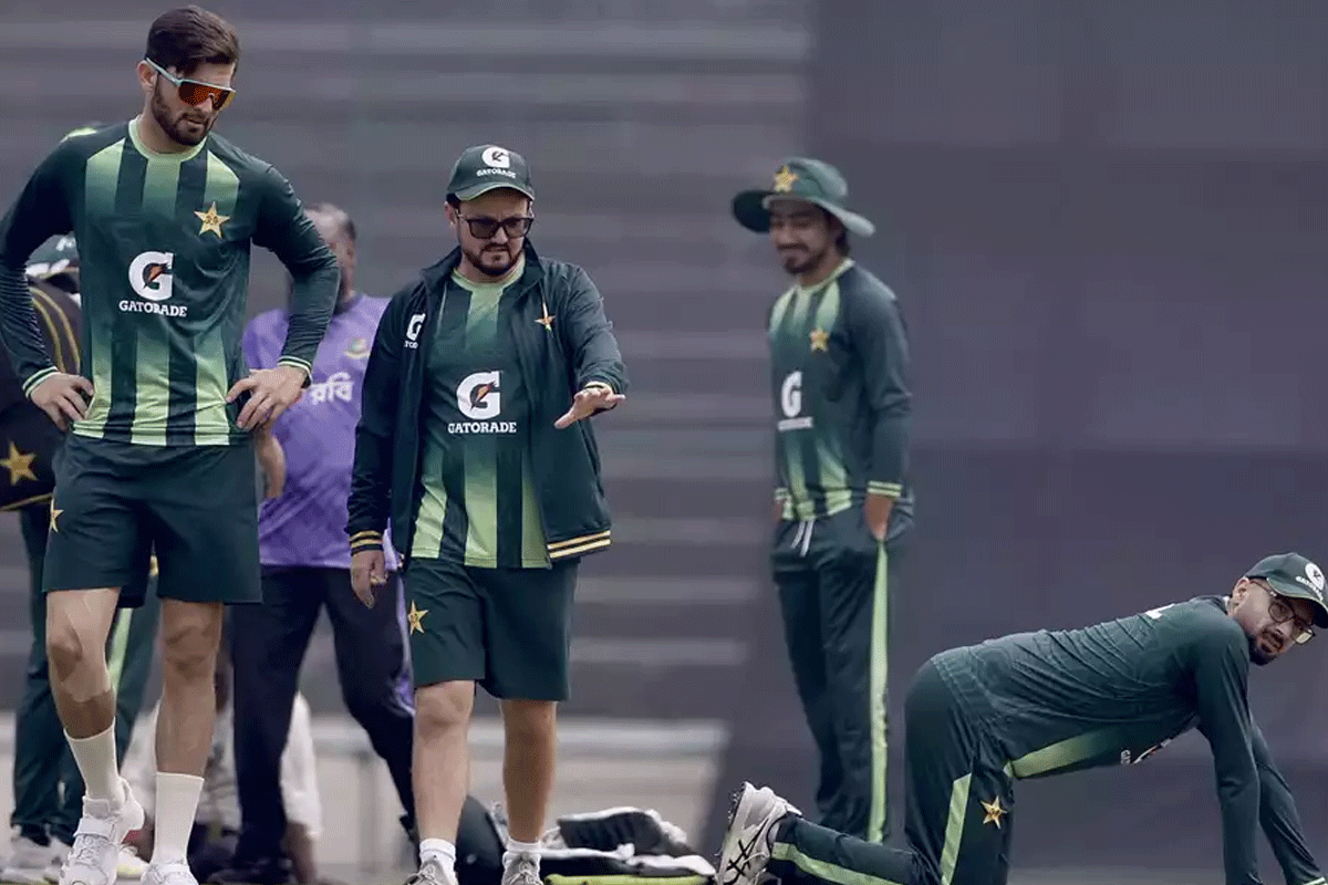 মিরপুরের উইকেট নিয়ে আশাবাদী পাকিস্তানের কোচ