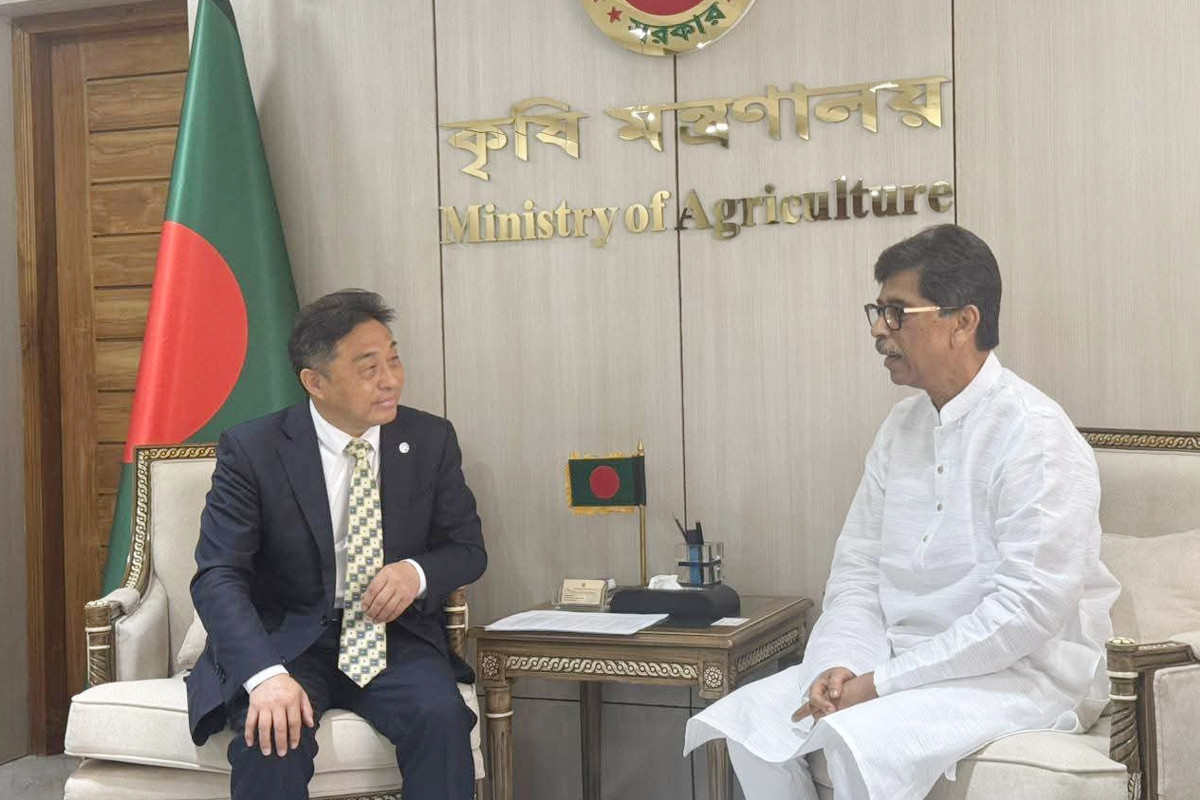 কৃষিমন্ত্রীর সঙ্গে জাতিসংঘের কৃষি ও সংস্থার প্রতিনিধি দলের সাক্ষাৎ