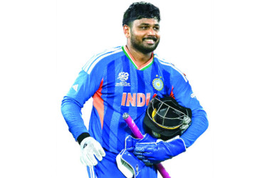 টুর্নামেন্টসেরা সাঞ্জু স্যামসন