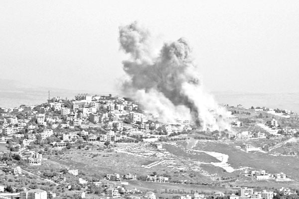 লেবাননে সাদা ফসফরাস ব্যবহার করেছে ইসরায়েল