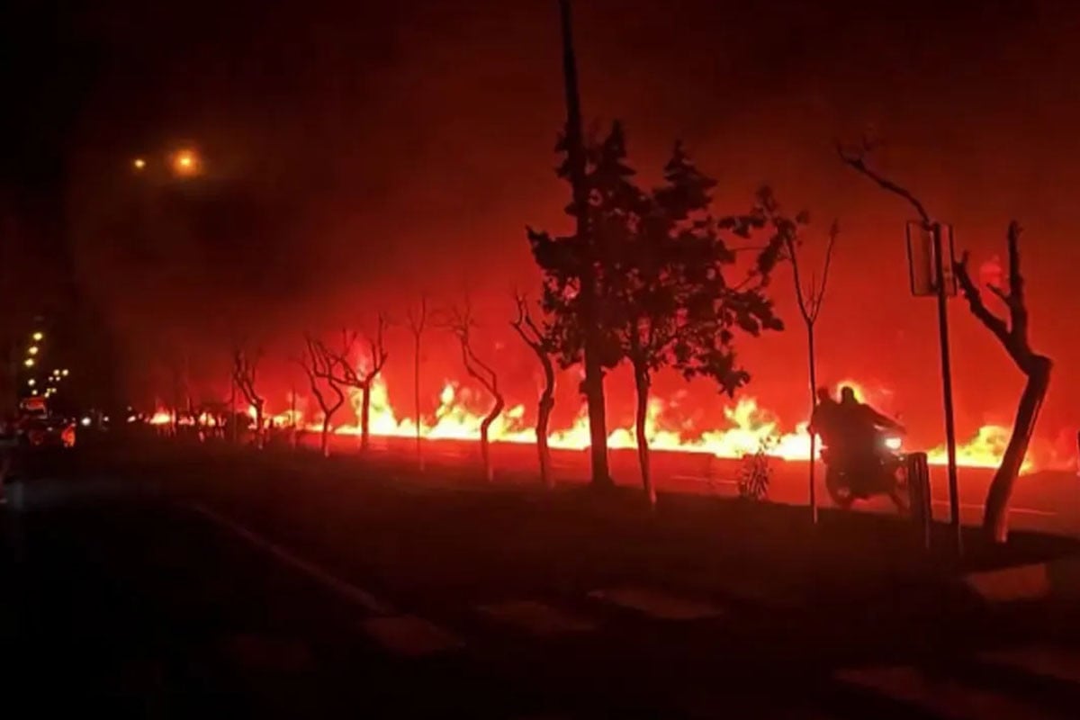 পূর্ব তেহরানে ভয়াবহ হামলা, নিহত ৪০