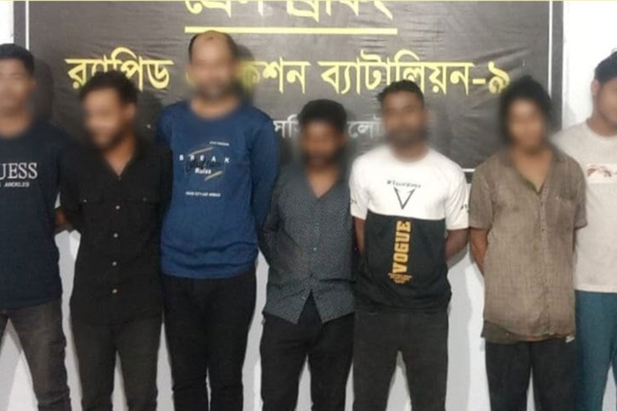 সিলেটে র‌্যাবের চিরুণী অভিযানে ১৬ ছিনতাইকারী আটক