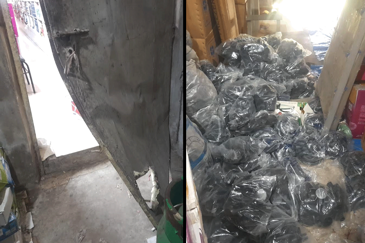 নোয়াখালীর মাইজদীতে ইলেকট্রনিক দোকানে চুরি