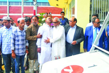 দেশে এলো যুদ্ধে নিহত প্রবাসীর লাশ