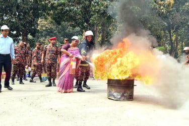 কুড়িগ্রামে জাতীয় দুর্যোগ প্রস্তুতি দিবস পালিত