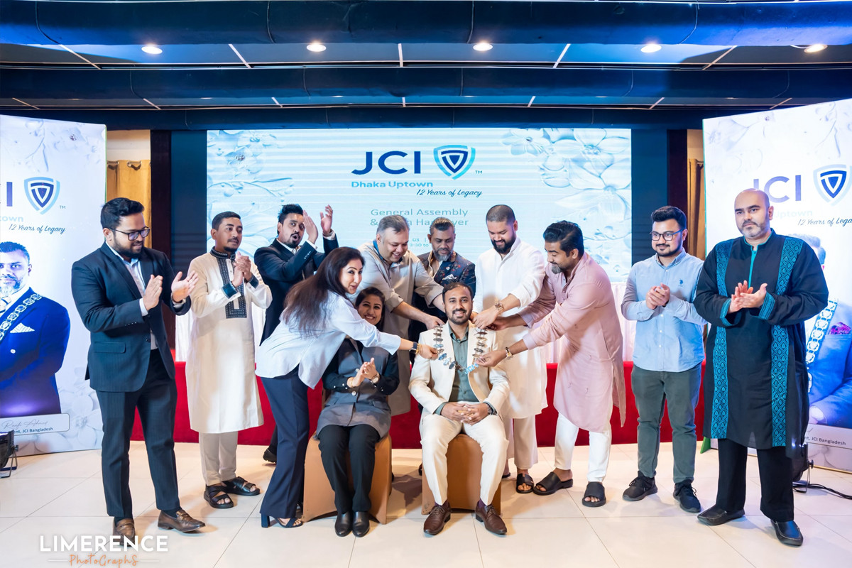 জেসিআই ঢাকা আপটাউনের সভাপতি নির্বাচিত নাভিদ নওরোজ শাহ