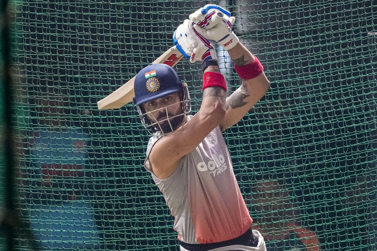 আইপিএলের প্রস্তুতিতে নেটে ব্যস্ত কোহলি