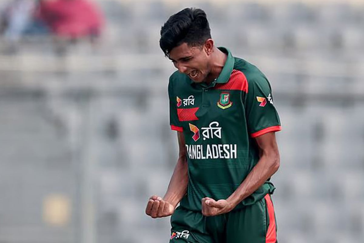 ওয়ানডে ক্যারিয়ারে প্রথমবার নাহিদের ৫ উইকেট