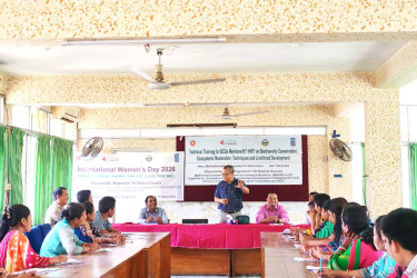 খাগড়াছড়িতে জীববৈচিত্র্য সংরক্ষণ ও পরিবেশ রক্ষায় দিনব্যাপী প্রশিক্ষণ