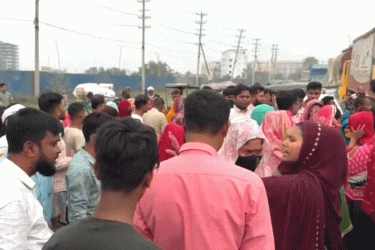 রূপগঞ্জে শ্রমিক অসন্তোষ: ঢাকা-সিলেট মহাসড়ক অবরোধ