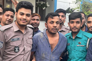 সিলেটে সেই ছিনতাইয়ের ঘটনার মূলহোতা গ্রেপ্তার