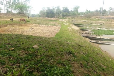 ভরাট ও দখল–দূষণে মৃতপ্রায় হাওরের খাল, সেচ সংকটে কৃষকেরা