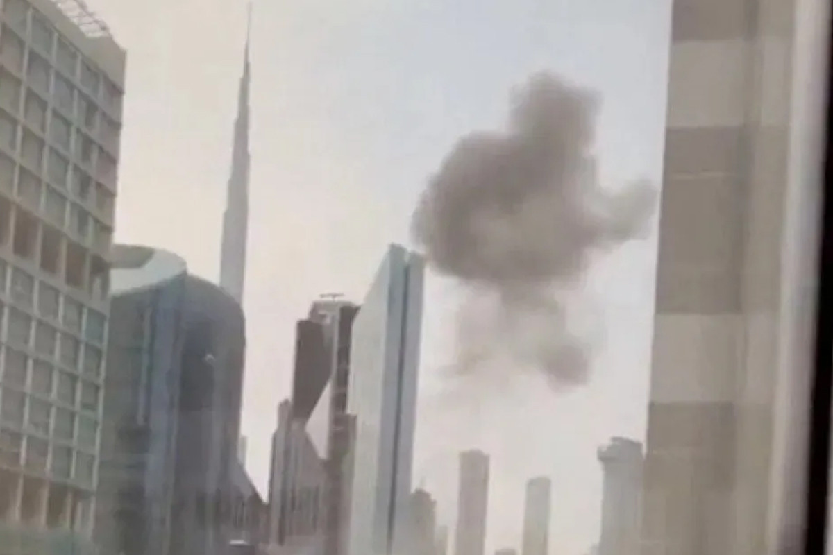 বুর্জ খলিফার কাছেই দুবাইয়ের বাণিজ্যিক প্রাণকেন্দ্রে শক্তিশালী বিস্ফোরণ