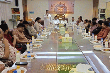 বাজুস চট্টগ্রাম শাখার ইফতার ও মাসিক সভা