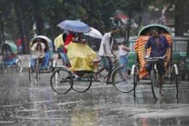 সিলেটে ২৪ ঘণ্টায় রেকর্ড বৃষ্টিপাত