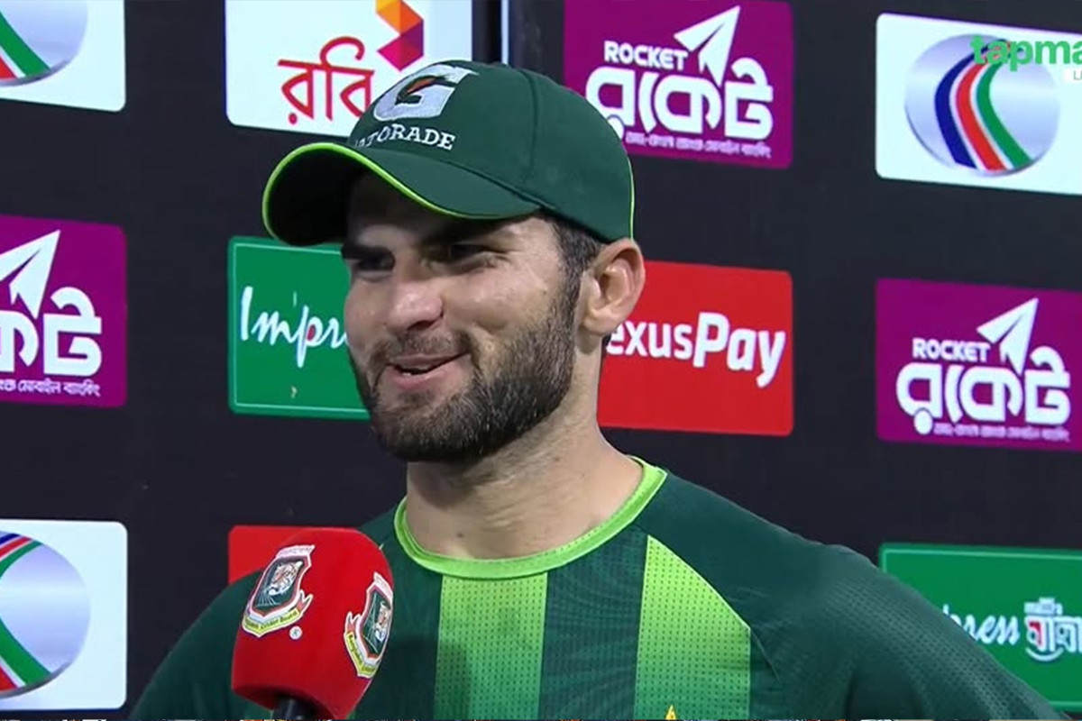 বাংলাদেশের কাছে হারলেও তরুণ দল নিয়ে গর্বিত শাহীন আফ্রিদি