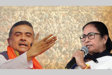 চতুর্থবারের মতো ক্ষমতায় আসতে পারে মমতা ব্যানার্জির সরকার: জরিপ