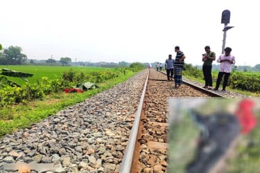 ঝিনাইদহে ট্রেনে কাটা পড়ে অজ্ঞাত নারীর মৃত্যু