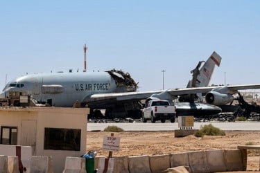 সৌদিতে ইরানের হামলায় যুক্তরাষ্ট্রের বিশেষ বিমান ধ্বংস