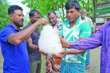 ঝিনাইদহে বিশাল শিলাখণ্ড