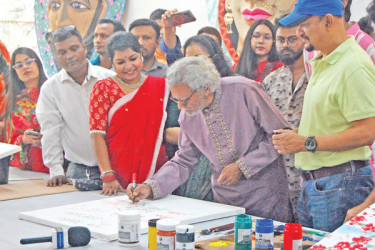বর্ষবরণ উৎসবের প্রস্তুতি