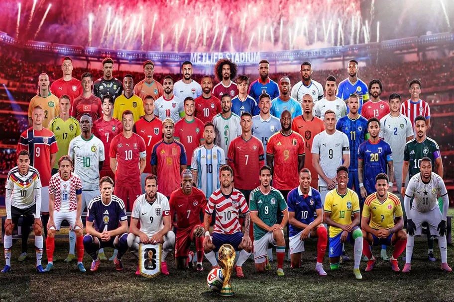 বিশ্বকাপে কোন গ্রুপে কোন দল, দেখে নিন এক নজরে