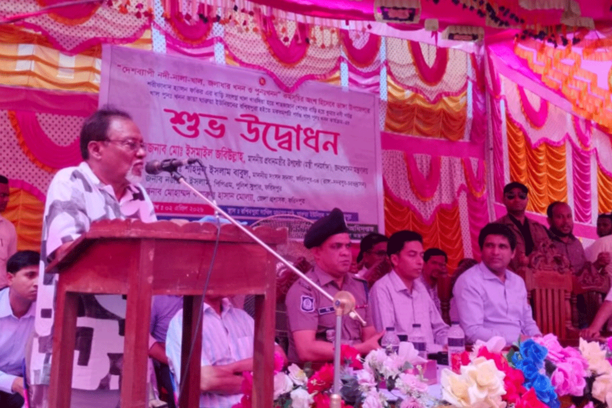 ৫ ব্ছরে ২০ হাজার কিলোমিটার খাল খনন করা হবে: ইসমাইল জবিউল্লাহ