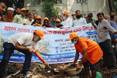 মুন্সীগঞ্জে খাল খনন ও শিশুপার্কের কার্যক্রম উদ্বোধন
