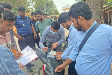 মুন্সীগঞ্জে ভ্রাম্যমাণ আদালতের অভিযানে জরিমানা