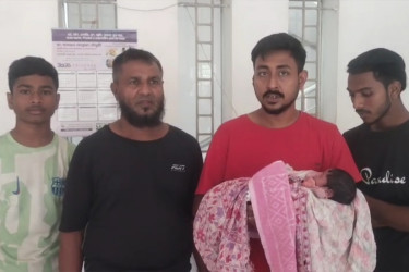 নারায়ণগঞ্জে নবজাতককে নদীতে ফেলে হত্যাচেষ্টা