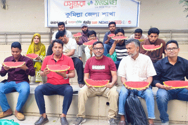 কুমিল্লায় বসুন্ধরা শুভসংঘের সাহিত্য আড্ডা ও ফলচক্র অনুষ্ঠিত
