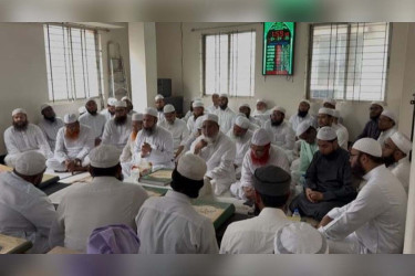 জামিয়া আশরাফিয়া বারিধারায় ইফতিতাহি দরস অনুষ্ঠিত