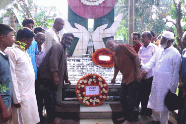 রংপুরে দখিগঞ্জ বধ্যভূমি দিবস পালিত