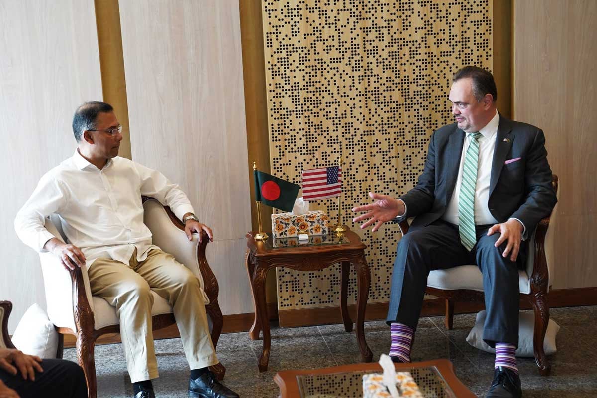 প্রধানমন্ত্রীর সঙ্গে মার্কিন রাষ্ট্রদূতের সৌজন্য সাক্ষাৎ