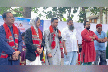 বগুড়ায় হিন্দোল একাডেমির ঈদ পুনর্মিলনী