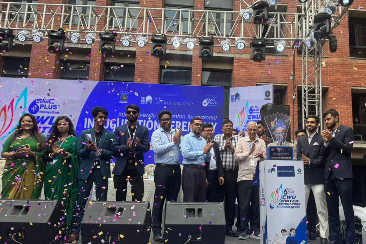 জমকালো আয়োজনে শুরু হলো দেশের বৃহত্তম আন্তবিশ্ববিদ্যালয় ব্যাডমিন্টন আসর