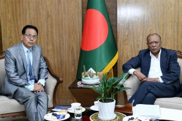 পরিবেশমন্ত্রীর সঙ্গে সাউথ এশিয়া কো-অপারেটিভ এনভায়রনমেন্ট প্রোগ্রামের মহাপরিচালকের সাক্ষাৎ