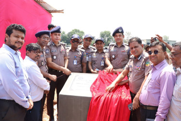 জিএমপির কোনাবাড়ী থানার ভবন নির্মাণ কাজের উদ্বোধন