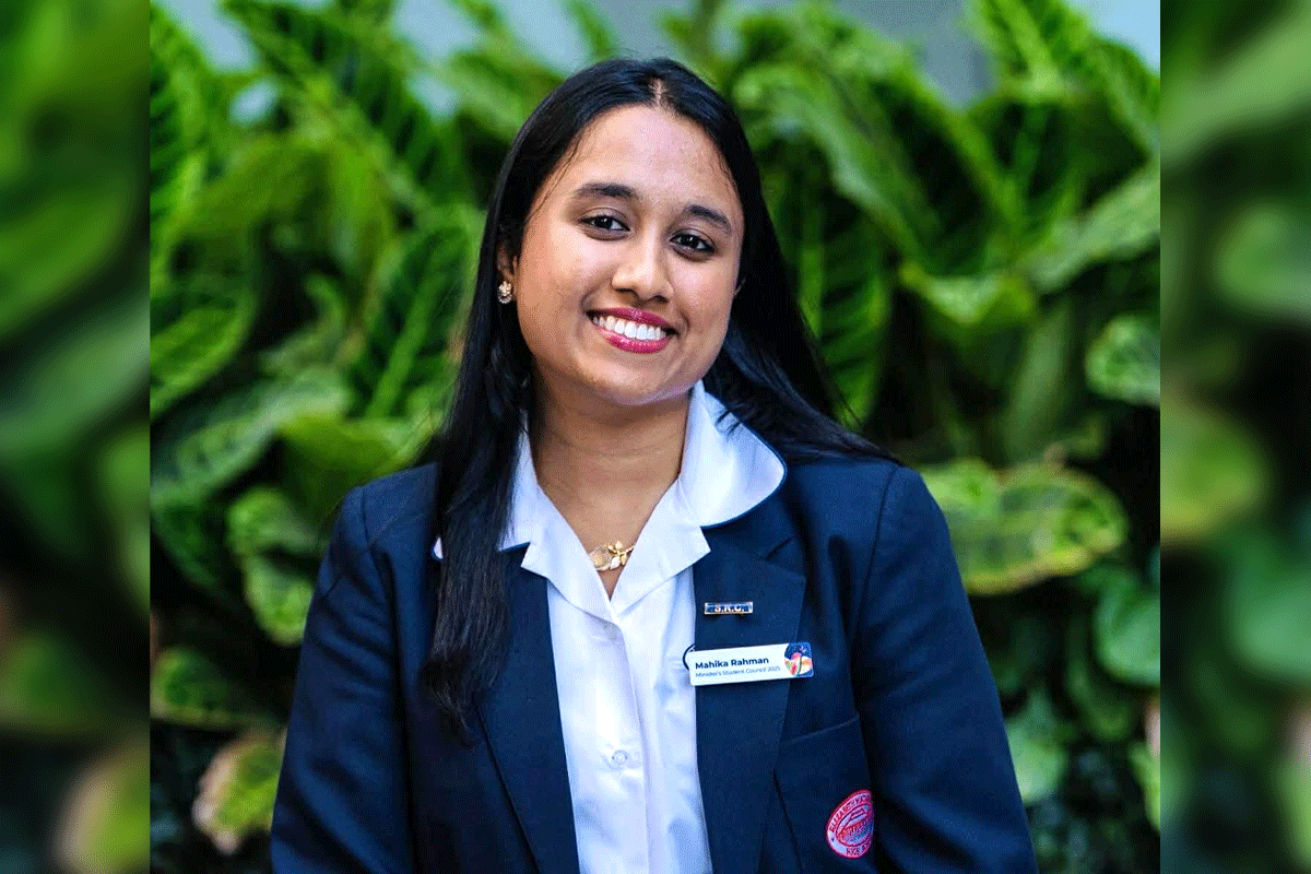 মিনিস্টারস স্টুডেন্ট কাউন্সিলের চেয়ারপারসন হলেন মাহিকা