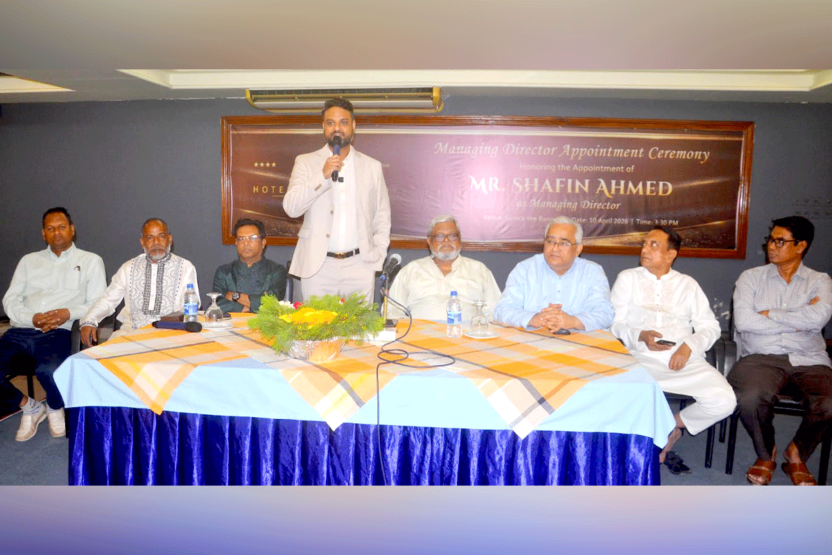 নাজ গার্ডেনের ব্যবস্থাপনা পরিচালক হলেন শাফিন আহমেদ রন্টি