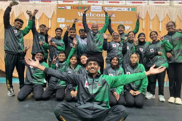 টেবিল টেনিসে ৮ পদক জিতল বাংলাদেশ