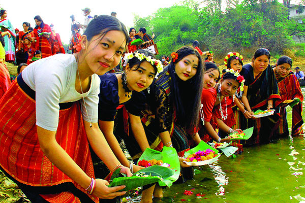 ফুল বিজুতে শুরু বর্ষবরণ