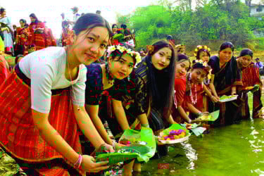 ফুল বিজুতে শুরু বর্ষবরণ