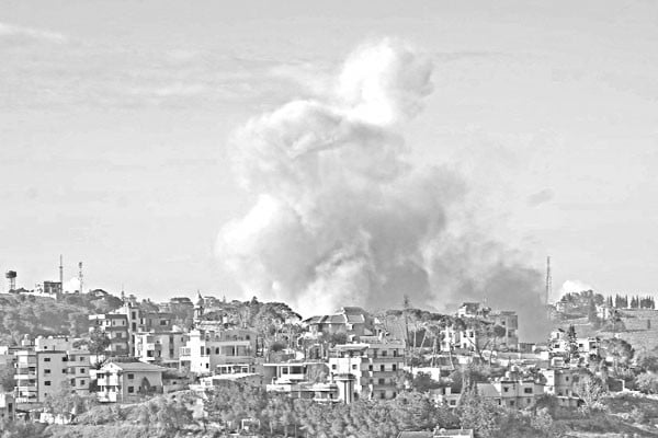 লেবাননে বিমান হামলা ইসরায়েলের