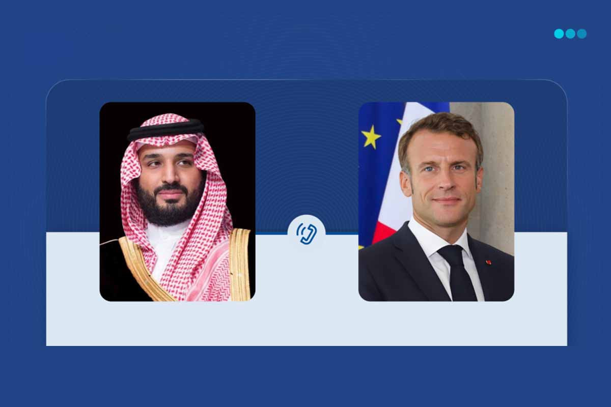যুদ্ধবিরতি পরবর্তী পরিস্থিতি নিয়ে ফরাসি প্রেসিডেন্ট ও সৌদি যুবরাজের ফোনালাপ