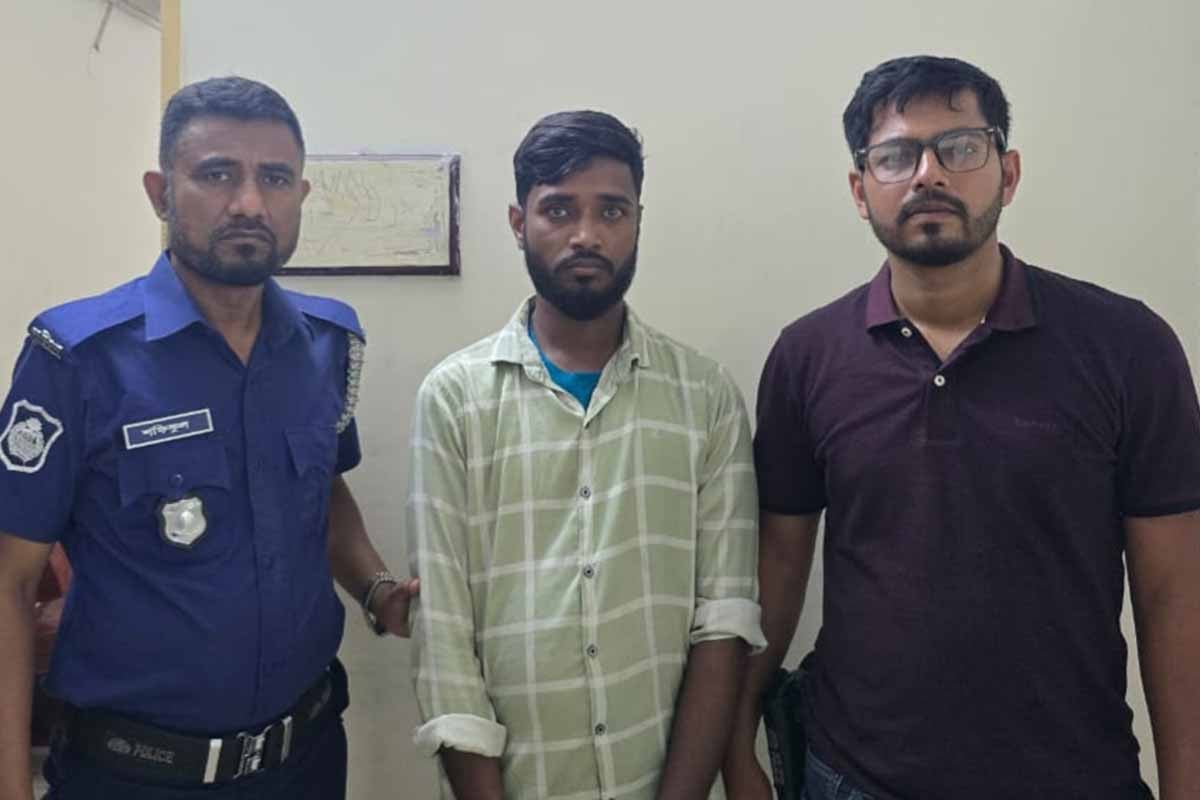 কেরানীগঞ্জে যাবজ্জীবন সাজাপ্রাপ্ত পলাতক আসামি গ্রেফতার