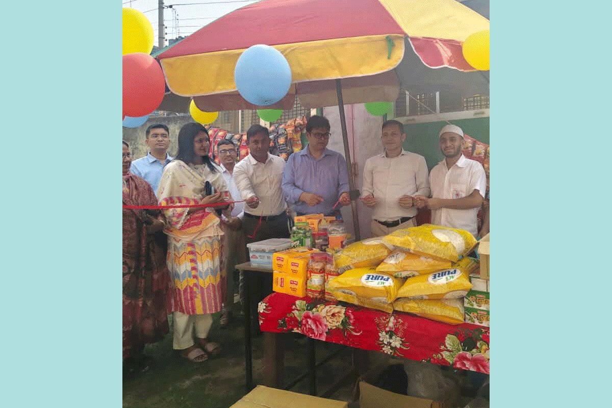 শিশু উন্নয়ন কেন্দ্রে ‘ক্যাফে ক্যাপটিভিটি’ কিডস শপ উদ্বোধন