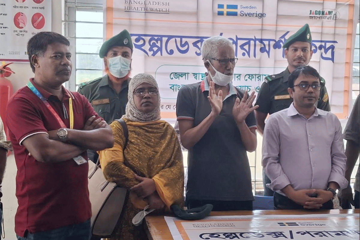 বরগুনায় আরও ১০ জনের হাম উপসর্গ, হেল্পডেস্ক উদ্বোধন